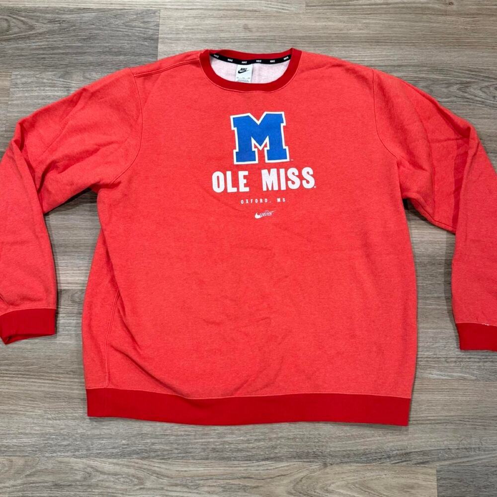 Nike ole miss rebels crewneck